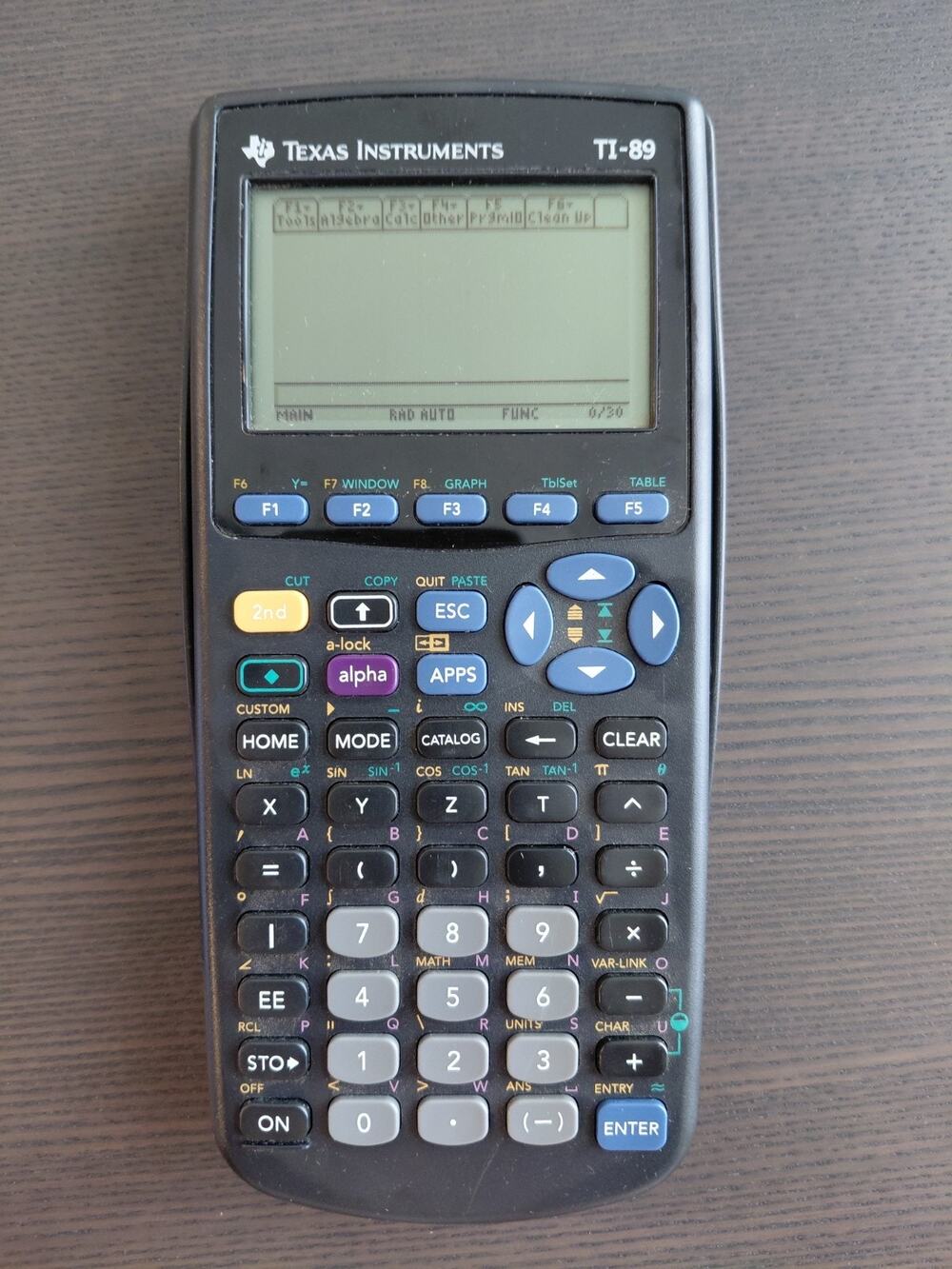 Texas Instruments TI-89 Advanced Graphing Calculator With Slide Cover Tested